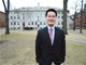 记者采访首登哈佛演讲台中国大陆学生何江