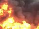 实拍江苏高邮天山工业园化工厂爆炸视频 现场火光冲天浓烟滚滚